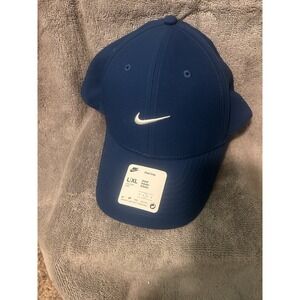 Nike Club Cap Dr-fit Adult Size L/XL Blue Adjustable Strap